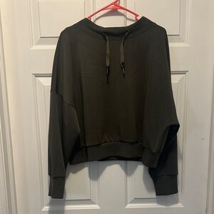 STYLUS Women's Dark Gray Cowl Neck Sweater